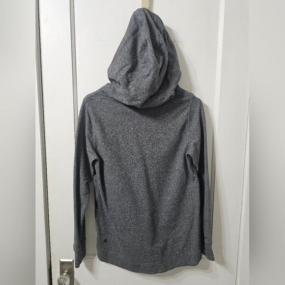 Lululemon dark gray hooded sweatshirt size 6 excellent condition - Picture 3 of 5